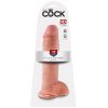 King Cock 11-Inch Cock With Balls - Flesh