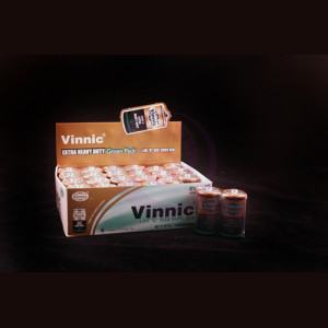 Vinnic Extra Heavy Duty C Batteries - 24 Count Box