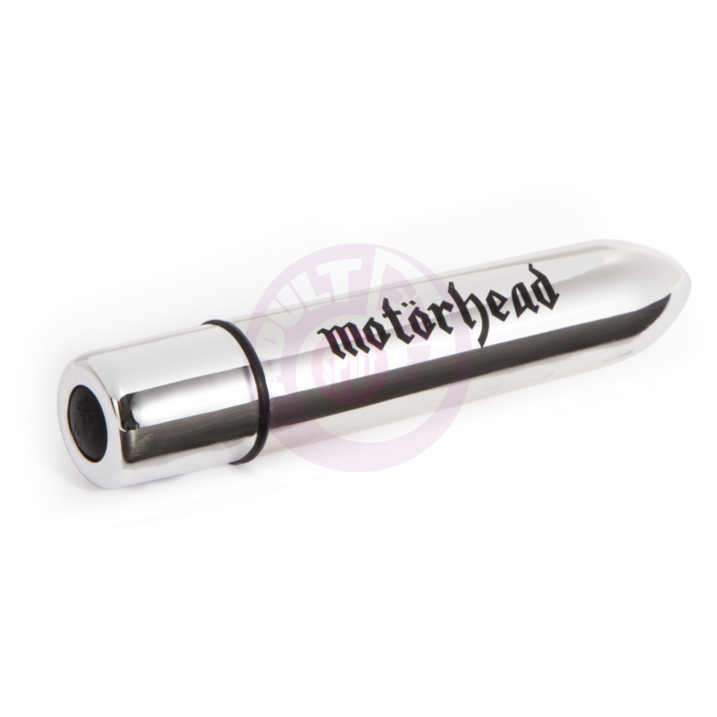 Motorhead Overkill 10 Function Bullet Vibrator  - Silver