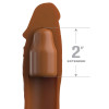 Fantasy X-Tensions Elite 8 Inch Sleeve With 2 Inch Plug - Tan