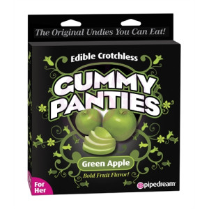 Gummy Panties - for Her - Green Apple
