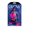 No Promises Teddy Bodystocking - One Size - Neon  Pink