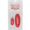 Basix Rubber Works Jelly Egg - Red