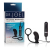 Dr. Joel Kaplan 10-Function Prostate Massager and Rings - Black