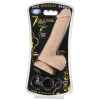 7 Inch Silicone Pro Odorless Dong - Flesh