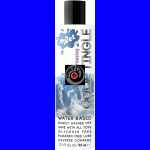 Wet Cool Tingle Water Based Lubricant - 3.1 Fl Oz