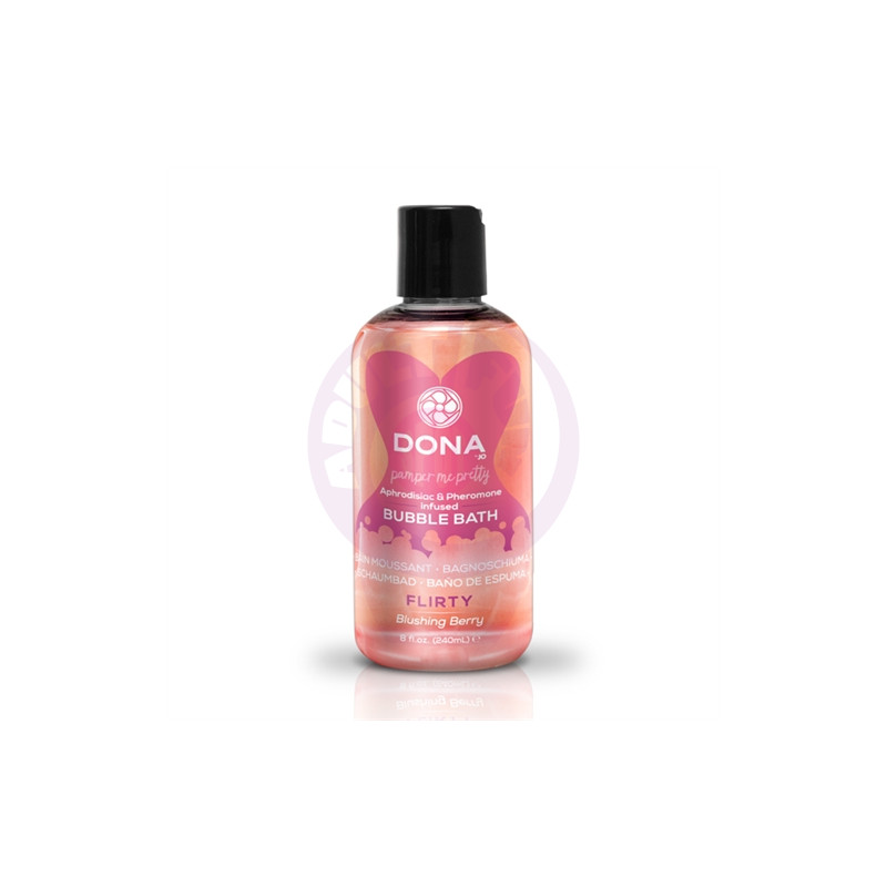 Dona Bubble Bath Flirty Aroma - Blushing Berry - 8 Oz.