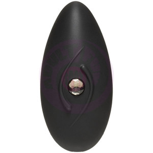 Body Bling - Clit Caress Mini-Vibe in Second Skin Silicone - Silver