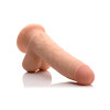 6 Inch Ultra Real Dual Layer Suction Cup Dildo - Flesh