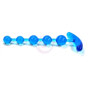 Anchor's Away Anal Beads - Blue