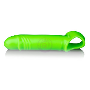 Smooth Stretchy Penis Sleeve - Glow in the Dark