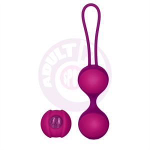 Mini Stella II Double Kegel Ball Set - Pink