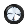 Master Series Spade Petite Jewel Aluminum Anal  Plug - Crystal