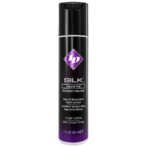 ID Silk Silicone and Water Blend Lubricant 1 Oz
