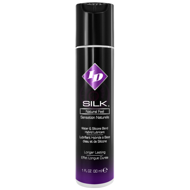 ID Silk Silicone and Water Belned Lubricant 1 Oz