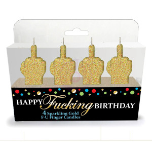 Happy Fucking Birthday Candle Set