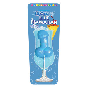 Blue Hawaiian Cocktail Sucker