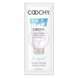 Coochy Shave Cream - Be Original - 15 ml Foils 24 Count Display