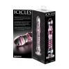 Icicles No. 6 - Clear / Pink