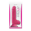 Colours - Softies - 7 Inch Dildo - Pink