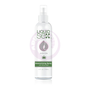 Liquid Sex Desensitizing Spray With Hemp Seed - 4 Fl. Oz. (118 ml) Spray Bottle