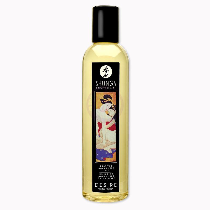 Erotic Massage Oil - Desire - Vanilla - 8.4 Fl. Oz
