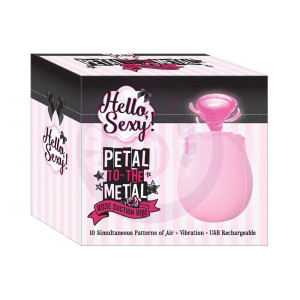 Petal to-the Metal Rose Suction Vibe