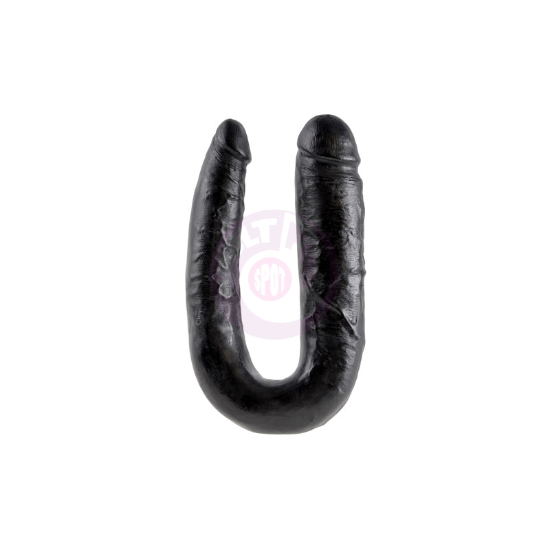 King Cock Double Trouble - Large - Black