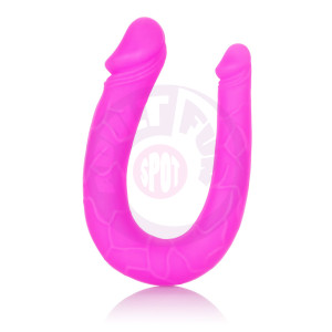 Silicone Double Dong Ac/dc Dong - Pink