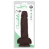 Easy Riders 7 Inch Slim Dong With Balls -  Chocolate