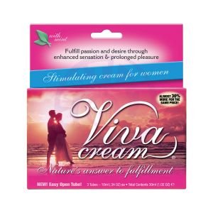 Viva Cream - 3 Count Box - 10ml Tubes
