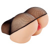 Life-Size Pleasure Pussy and Ass Body Mold With  Removable Stocking - Light