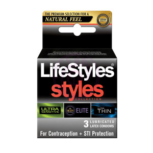 Lifestyles - Styles Sensitive 3 Pk
