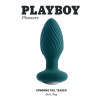Playboy Pleasure - Spinning Tail Teaser -  Butt Plug - Deep Teal