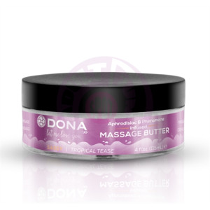 Dona Massage Butter Sassy Aroma - Tropical Tease - 4 Oz.