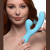 8x Silicone Suction Rabbit - Teal