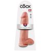 King Cock 12 Inch Cock With Balls - Flesh