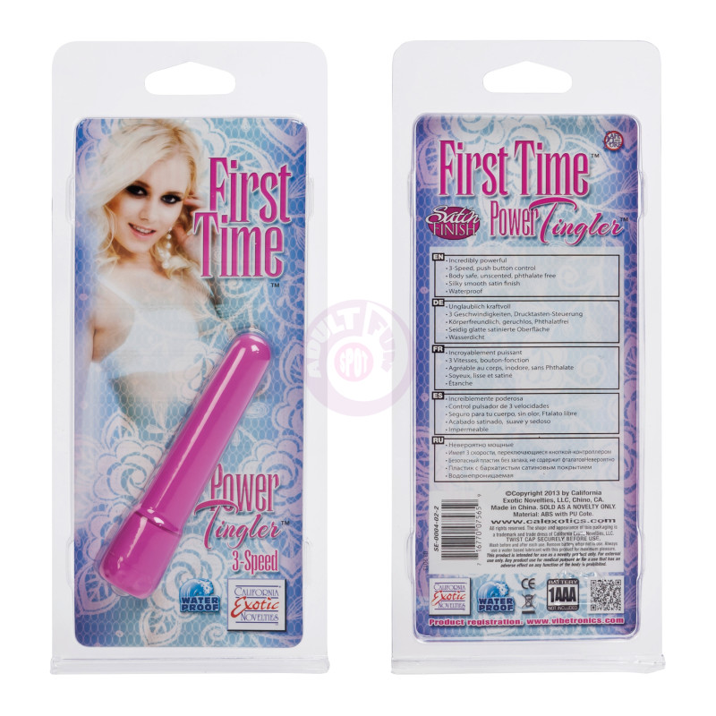 First Time Power Tingler - Pink