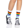 Pride Crew Socks - One Size - Rainbow