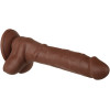 Real Supple Silicone Poseable Dark 8.25 Inch