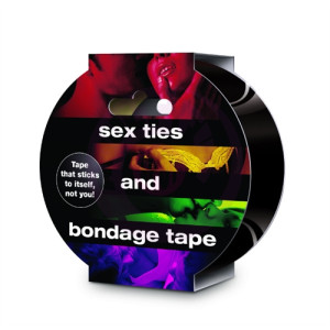 Sex Ties and Bondage Tape - Black