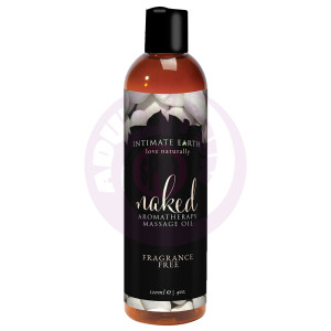 Naked Aromatherapy Massage Oil Fragrance Free - 4  Oz. / 120 ml