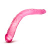 B Yours 16" Double Dildo - Pink