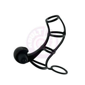 Fantasy X-Tensions Deluxe Silicone Power Cage  - Black