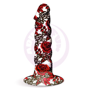 Collage - Iron Rose - Twisted - Silicone Dildo