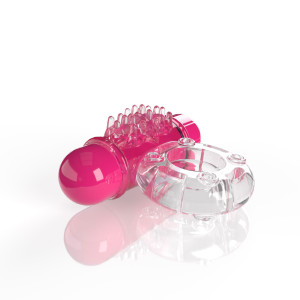 Screaming O 4t - Owow Super Powered Vibrating Ring - Strawberry