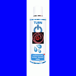 Turn on Unflavored Water Based Lube - 6 Fl. Oz.