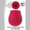 Eve's Ravishing Rose Clit Pleaser - Red