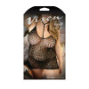 Wild Nights Harness Stretch Lace Dress With Open  Back - Queen Size