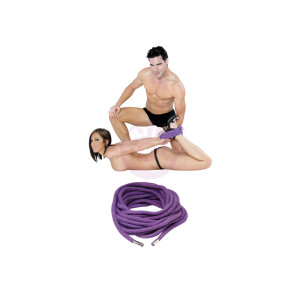 Fetish Fantasy Japanese Silk Rope - Purple